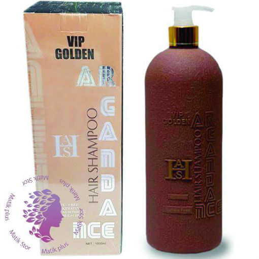 شامپو ر مدل VIP Golden حجم 1000 میلی لیتر