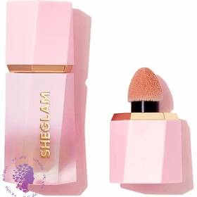 رژگونه مایع شیگلم رنگ Hush Hush ا Sheglam Color Bloom Liquid Blush-Hush Hush