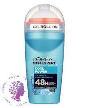 مام رول ضد تعریق مردانه 48 ساعته لورال مدل Loreal Paris Men مدل COOL POWER حجم 50 میل