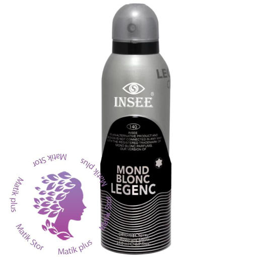 اسپری بدن مردانه مدل MONT BLANC LEGEND حجم 200 میلی لیتر