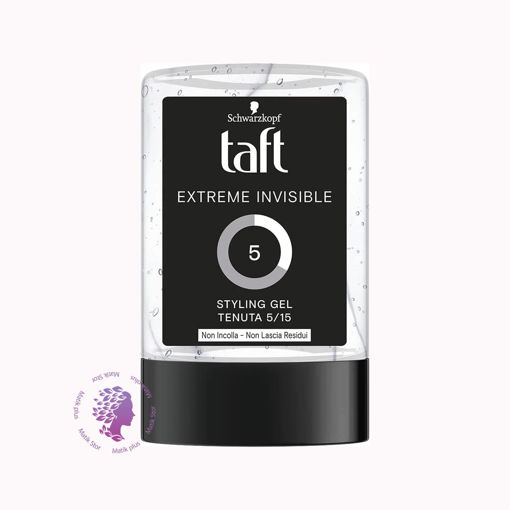 ژل حالت دهنده موی اکستریم اینویزیبل Taft Extreme Invisible 5 حجم 300 میلی لیتر