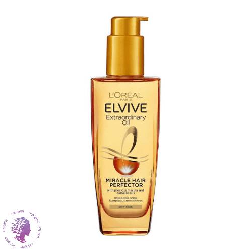 روغن آرگان مدل Elvive Miracle Hair Perfector مناسب موی خشک حجم 100 میل