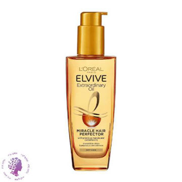 روغن آرگان مدل Elvive Miracle Hair Perfector مناسب موی خشک حجم 100 میل