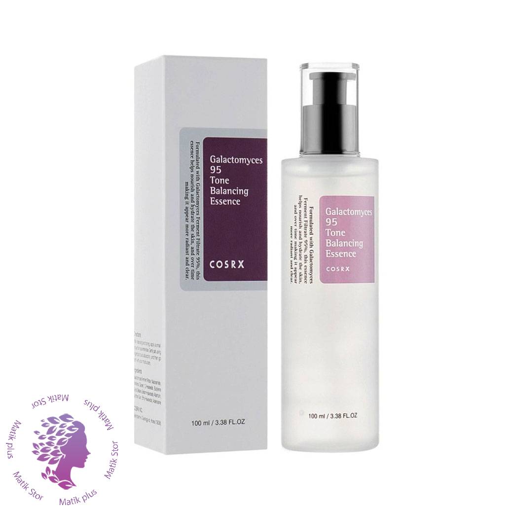 تونر اسنس روشن کننده کوزارکس متعادل کننده رنگ پوست – COSRX Essence Galactomyces 95 Tone Balancing