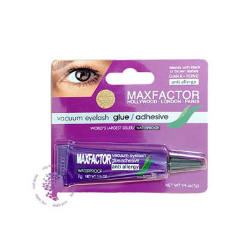 چسب مژه مکس فکتور MAX FACTOR مدل ANTI ALLERGY (بنفش)