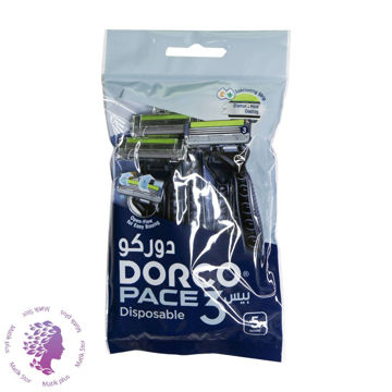 خودتراش مردانه مدل Pace 3 بسته 5 عددی