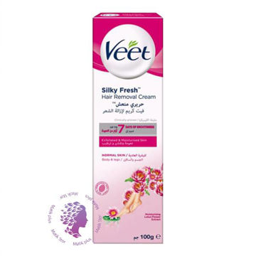 کرم موبر ویت veet مدل silky fresh مناسب پوست معمولی