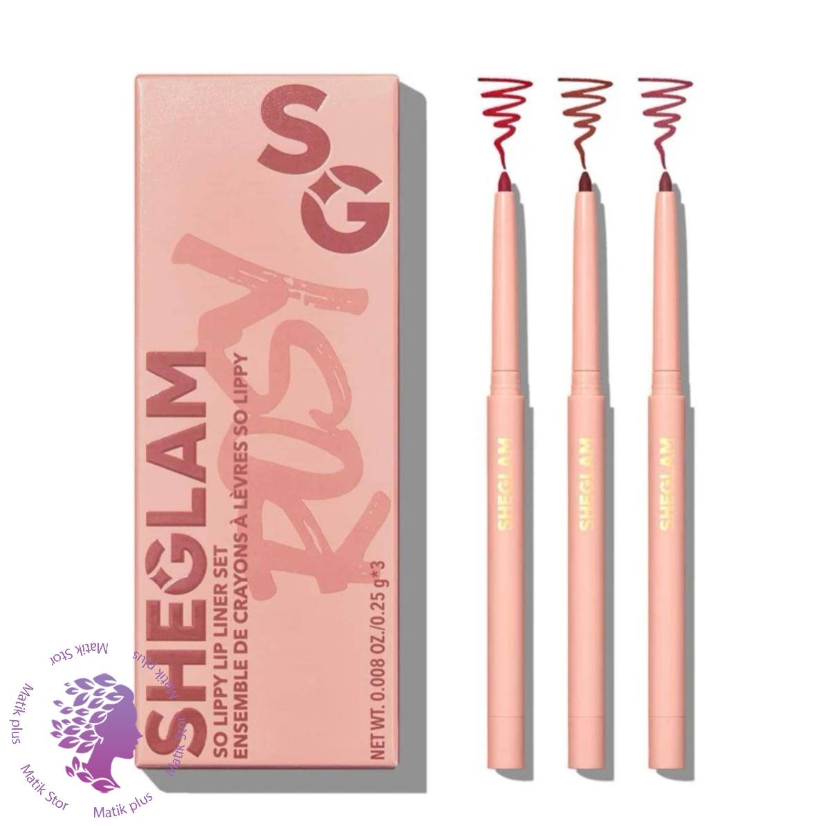 پک مداد لب سه تایی