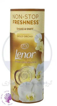 خوشبوکننده لباس و لباسشویی لنور رایحه ارکیده طلایی Gold Orchid