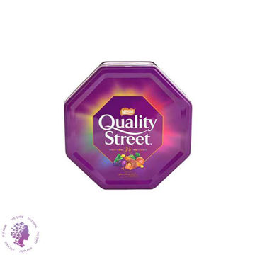 شکلات کوالیتی استریت 900 گرمی جعبه فلزی - quality street