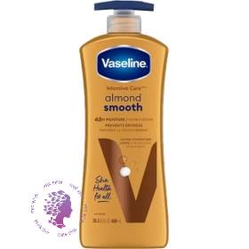 لوسیون بدن وازلین Vaseline مدل Almond Smooth (قهوه ای) حجم 600 میلی لیتر