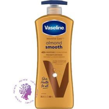 لوسیون بدن وازلین Vaseline مدل Almond Smooth (قهوه ای) حجم 600 میلی لیتر