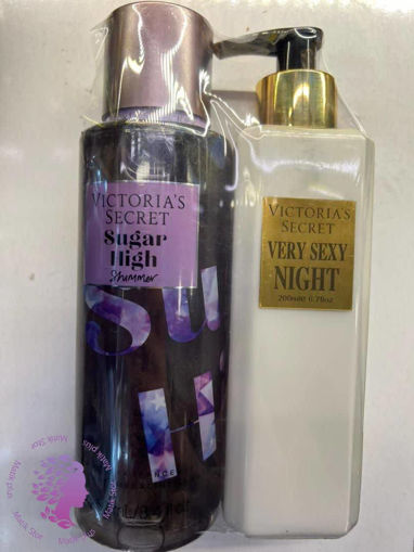 ست بادی اسپلش sugar high شاین دار و لوسیون very sexy night اورجینال