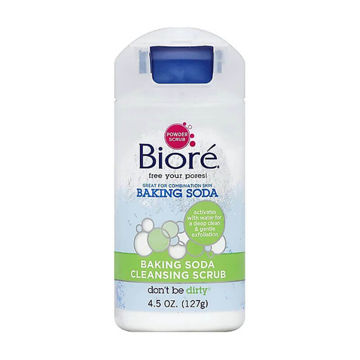 اسکراب صورت پودری بیوره Biore مدل Baking Soda مناسب پوست مختلط(127 گرم)