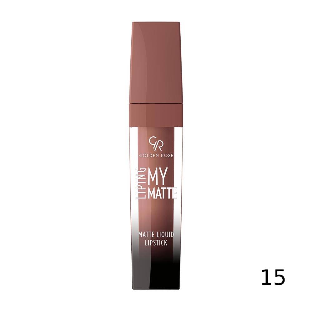 رژ لب مایع شماره 15 مدل my matte