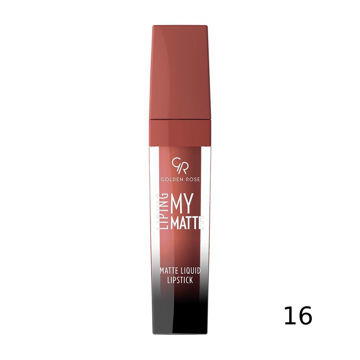 رژ لب مایع شماره 16 مدل my matte