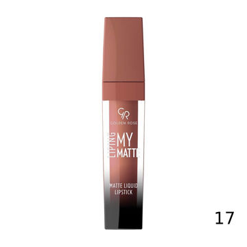 رژ لب مایع شماره 17 مدل my matte