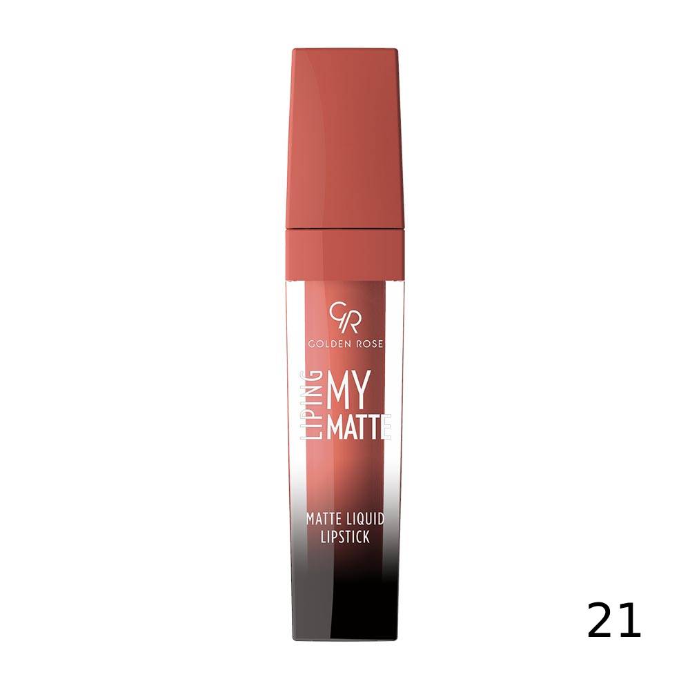 رژ لب مایع شماره21 مدل my matte