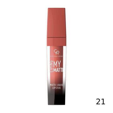 رژ لب مایع شماره21 مدل my matte