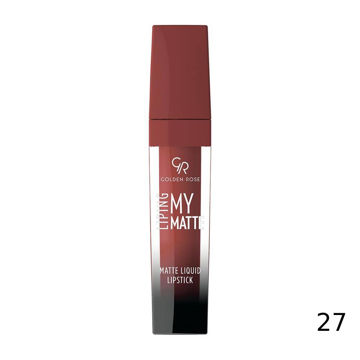رژ لب مایع شماره 27 مدل my matte