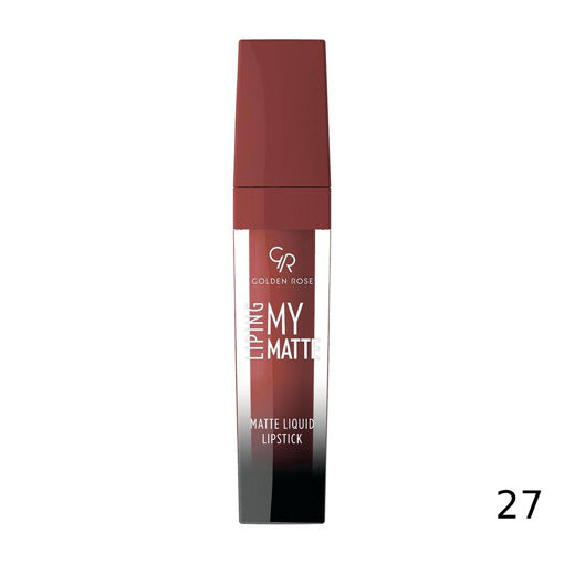 رژ لب مایع شماره 27 مدل my matte