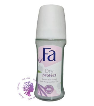 مام رولی زنانه مدل DRY PROTECT (سفید) حجم 50 میل
