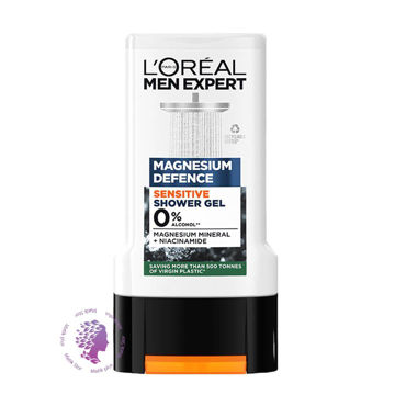 شامپو بدن مردانه  مدل MAGNESIUM DEFENCE مناسب پوست حساس 300 میل
