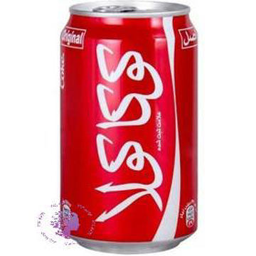 نوشابه کوکا قوطی