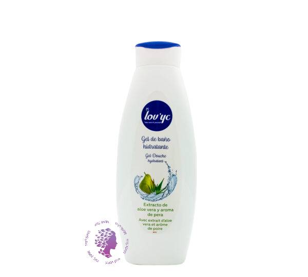 شامپو بدن آبرسان  حاوی عصاره آلوئه ورا و رایحه گلابی ۷۵۰ میل