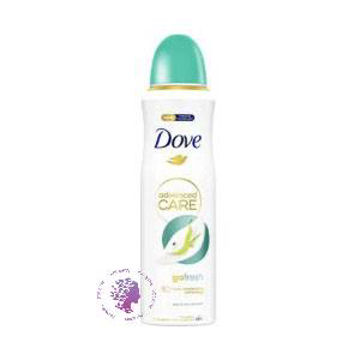 اسپری ضد تعریق 72 ساعته زنانه رایحه گلابی و آلوئه ورا مدل Go Fresh