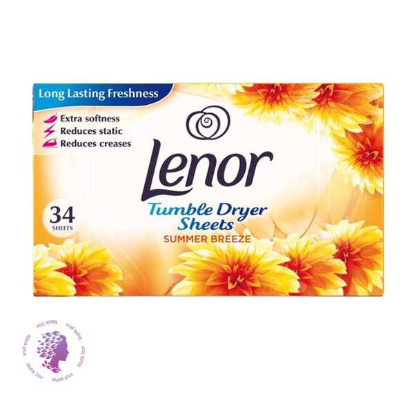 دستمال خوشبوکننده رایحه نسیم بهاری 34عددی-(Tumble Dryer Sheets SUMMER BREEZE)	