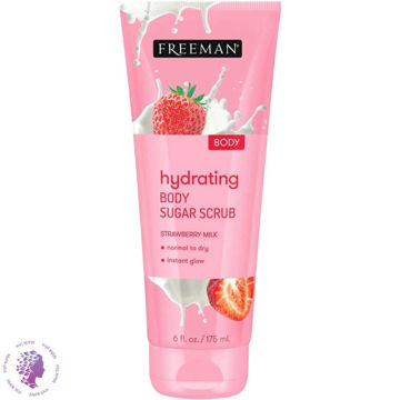 اسکراب بدن شیر توت فرنگی Body Hydrating Sugare Scrub Strawberry Milk 175ml