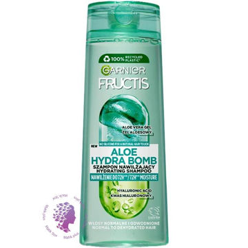 شامپو بمب آبرسان  حاوی ژل آلوئه ورا و گلیسیرین حجم 380 میل