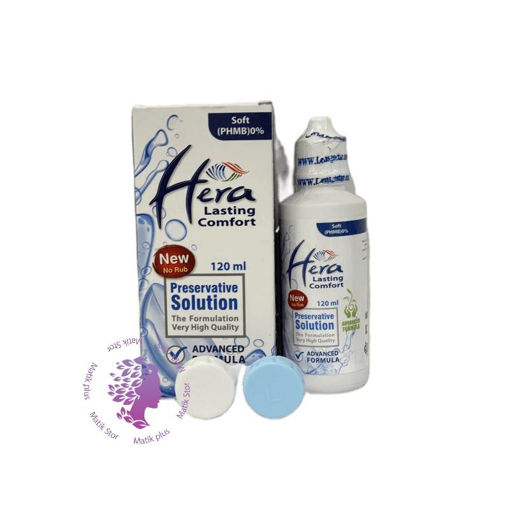 مایع لنز ومحلول شستشوی لنز هرا حجم 120 میل