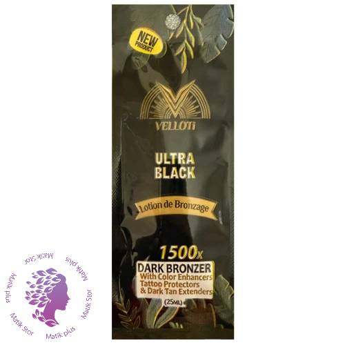 لوسیون سولاریوم ساشه ای مدل Ultra Black