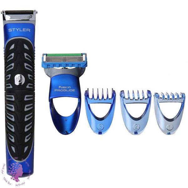 ماشین اصلاح موی صورت ژیلت مدل Styler به همراه خوتراش