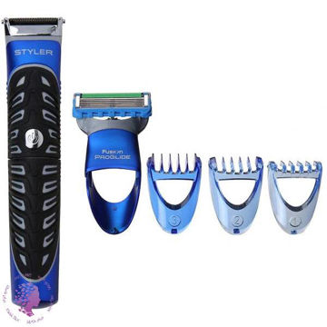 ماشین اصلاح موی صورت ژیلت مدل Styler به همراه خوتراش