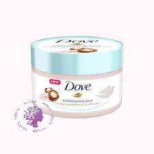 اسکراب لایه بردار بدن حاوی ماکادمیا و شیر برنج