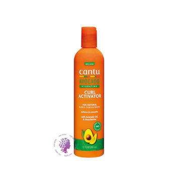 اکتیواتور(فعال کننده)موی فر آووکادو کنتو Cantu Hydrating Avocado Curl Activator Cream with Shea Butter for Natural Hair 355ml