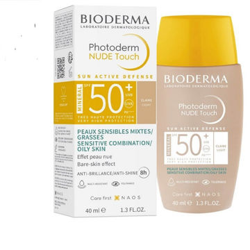 ضدآفتاب نود تاچ SPF 50  مدل رنگ لایت حجم 40 میلی لیتر