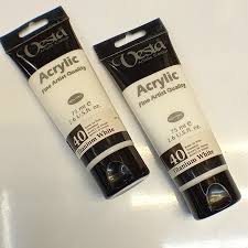 رنگ اکریلیک سفید شماره 40 (75میل )