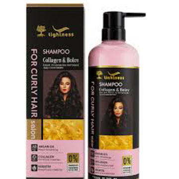 شامپو موهای فر  حاوی کلاژن و آرگان و کراتین حجم 900 میل