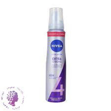 موس حالت دهنده و حجم دهنده مو مدل Extra Strong حاوی ویتامین B3 و پانتنول 150 میل