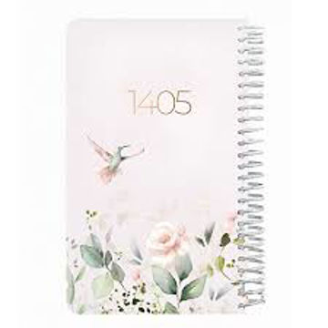 تقویم اورپایی 1405 دات نوت طرح گل صورتی