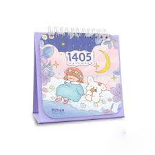 تقویم رومیزی فانتزی 1405 طرح دختر و خرگوش