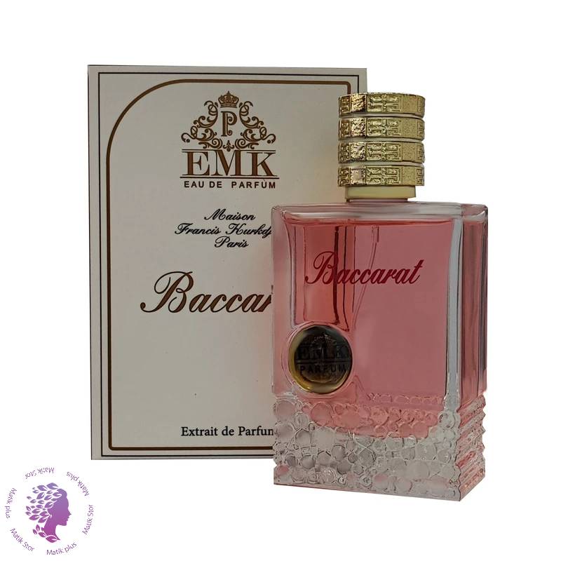 ادوپرفیوم زنانه  پلاک دار مدل Baccarat با رایحه شیرین حجم 100 میلی‌لیتر