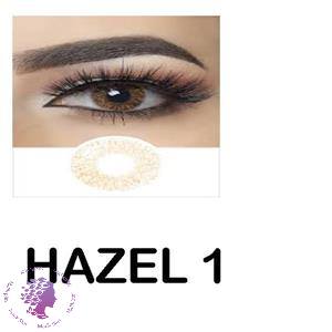 لنز عسلی hazel1