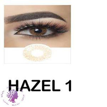 لنز عسلی hazel1