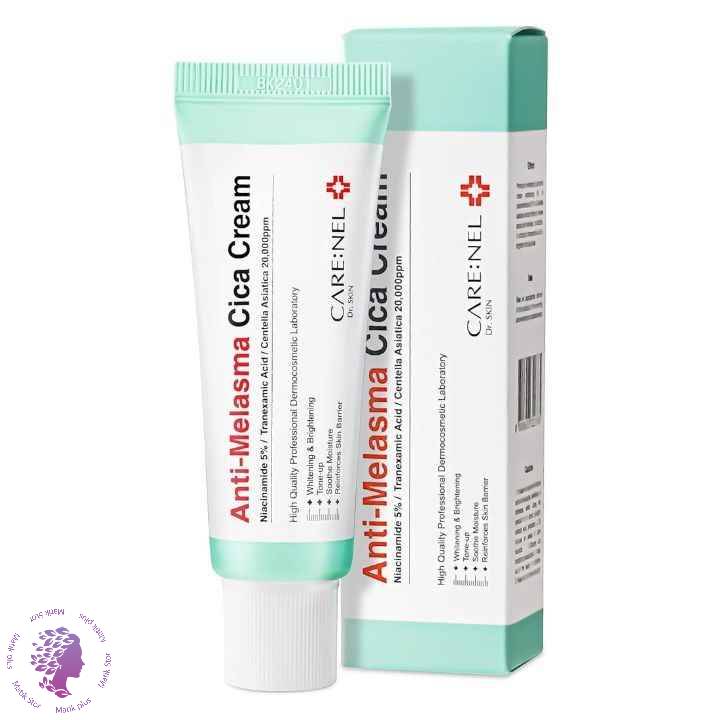 کرم مرطوب کننده ضد لک سیکا حجم 40 میل | آبرسان و روشن کننده پوست  Anti-Melasma Cica Cream 40ml