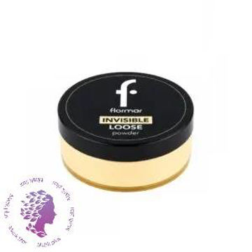 پودر فیکس رنگی فلورمار مدل Invisible Loose Powder شماره 02 Banana